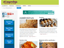 Tablet Screenshot of elcangurorojo.com